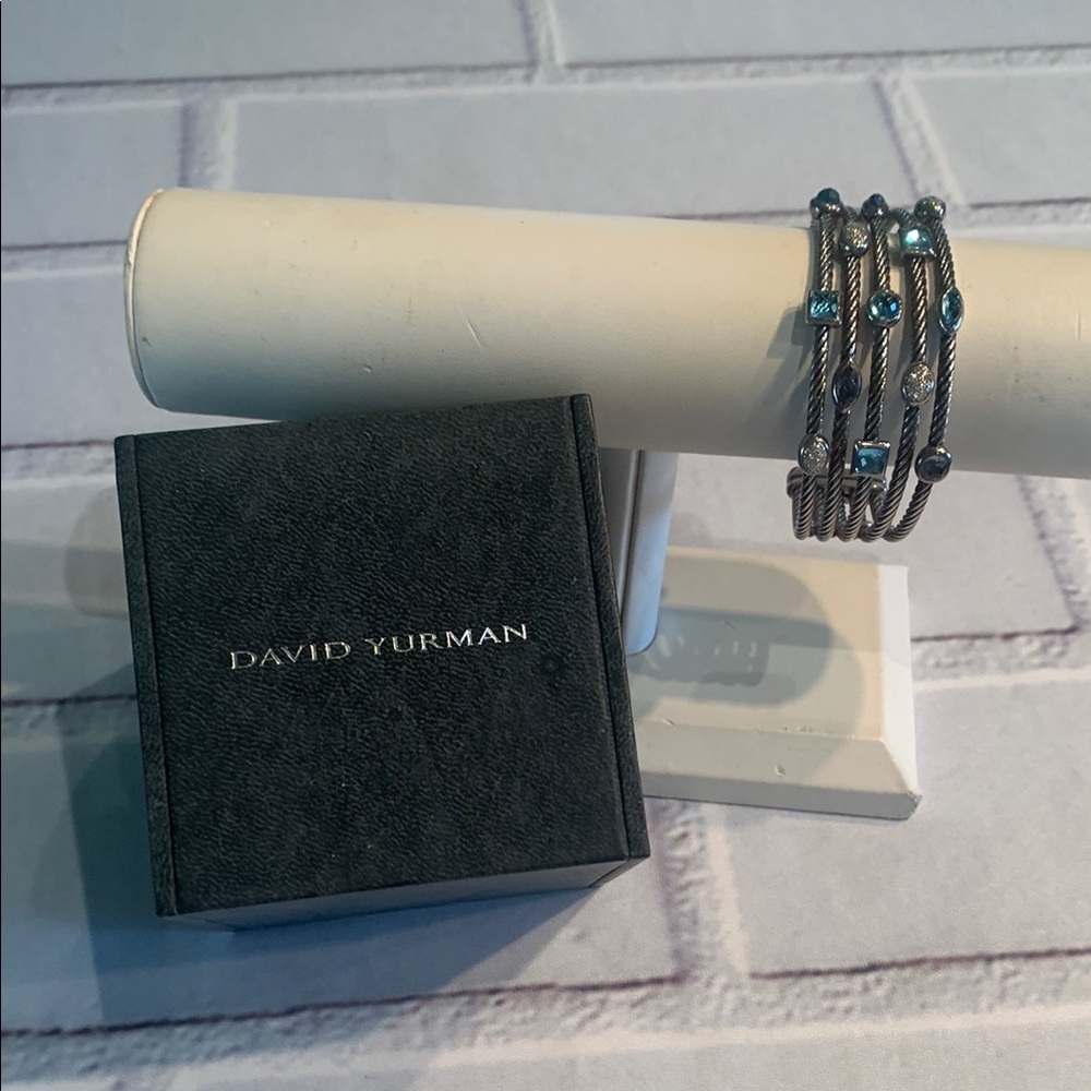 David Yurman 5 Strand Confetti Cable bracelet